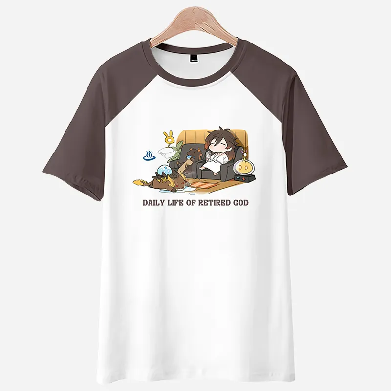 鍾離のプリントシャツ＆ショートパンツ【原神】