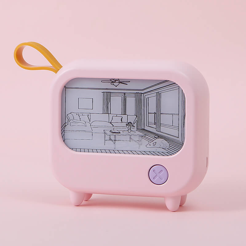 夕暮れの光と影のTV【ナイトライト 】4種類