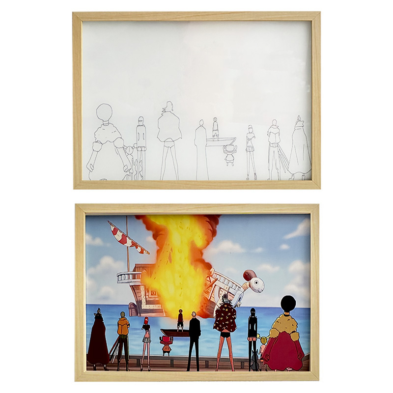 夕暮れの光と影の絵【ワンピース】9種類