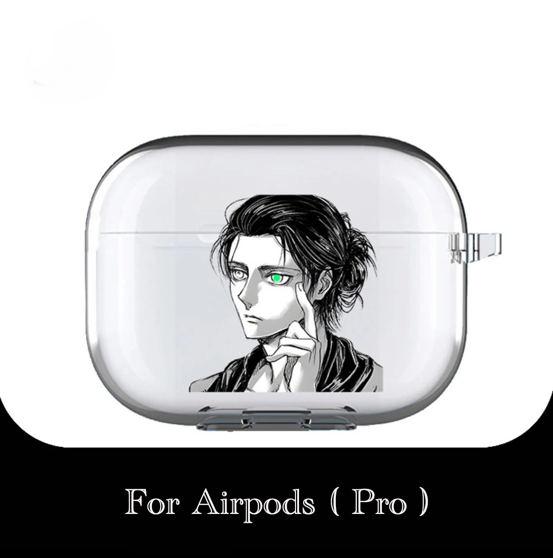 Airpodsのケース Airpods case【進撃の巨人-エレン】