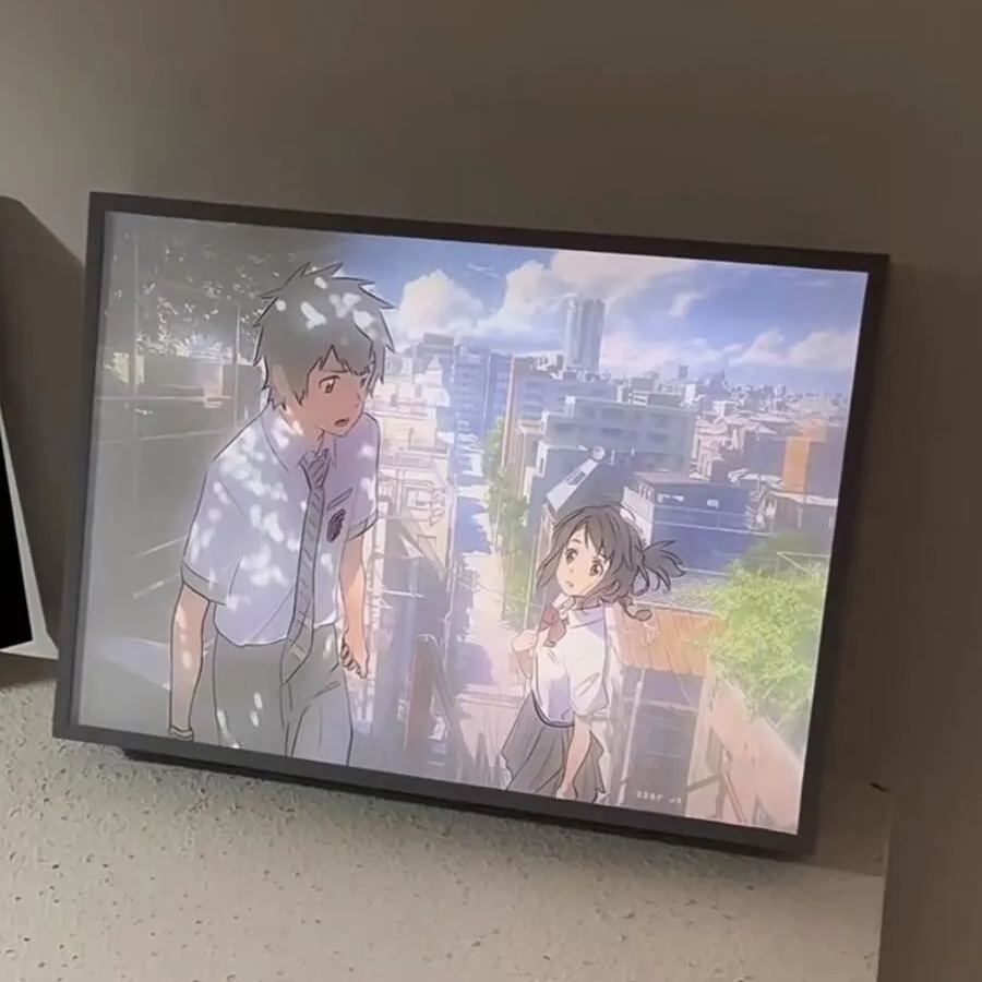 夕暮れの光と影の絵【君の名は】6種類