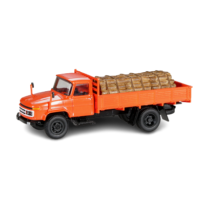 拓意#149 1/64 解放141卡車 (橙色+木材)