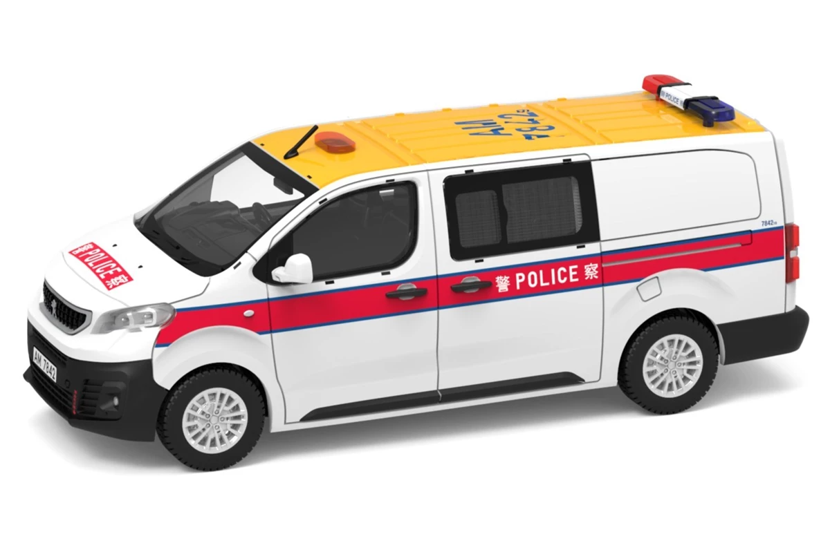 Tiny City Die-cast Model Car - Peugeot Expert Police APT (AM7842)