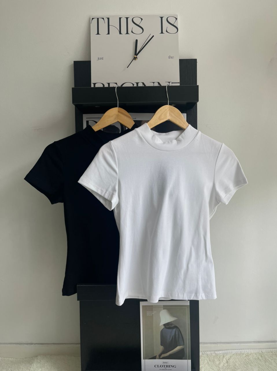 高雅厚圆领上衣TEE CLASSY simple and nice Tee