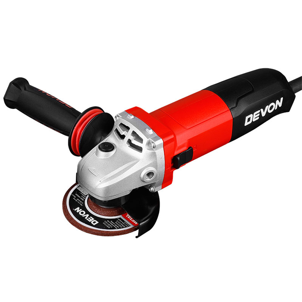 Devon 4'' Angle Grinder | 100mm | 900W | Speed Control | SIDE SWITCH | M10/M14 