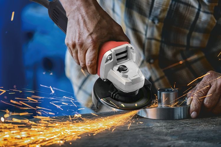 Devon 4'' Angle Grinder | 100mm | 710W | Speed Control | SIDE SWITCH | M10/M14 | 2828-7-100