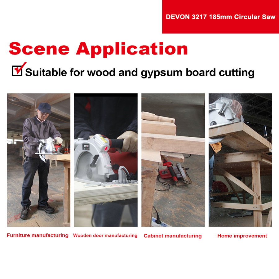 DEVON 3217 185mm Circular Saw