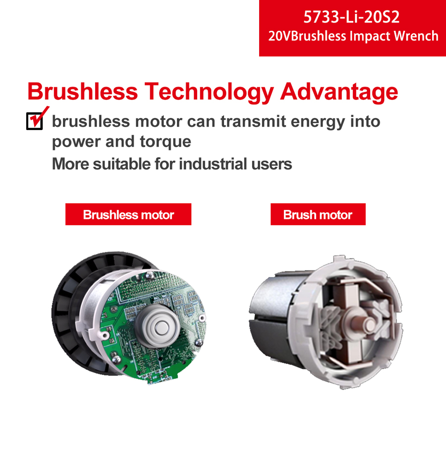 Electrical Impact Wrench 5733-Li-20