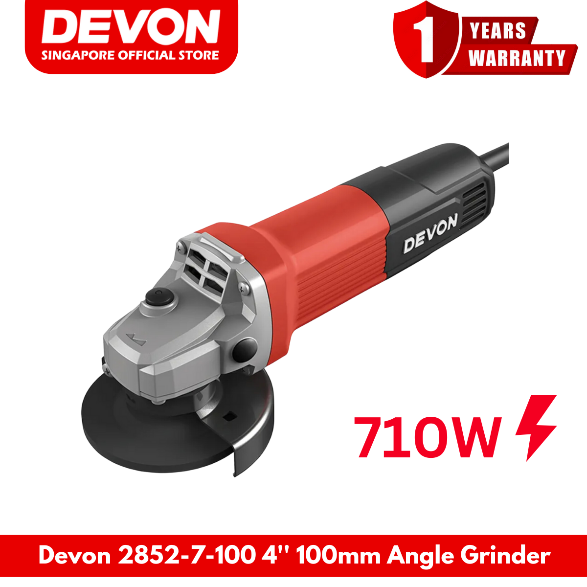 Electric Angle Grinder 2852-7-100 