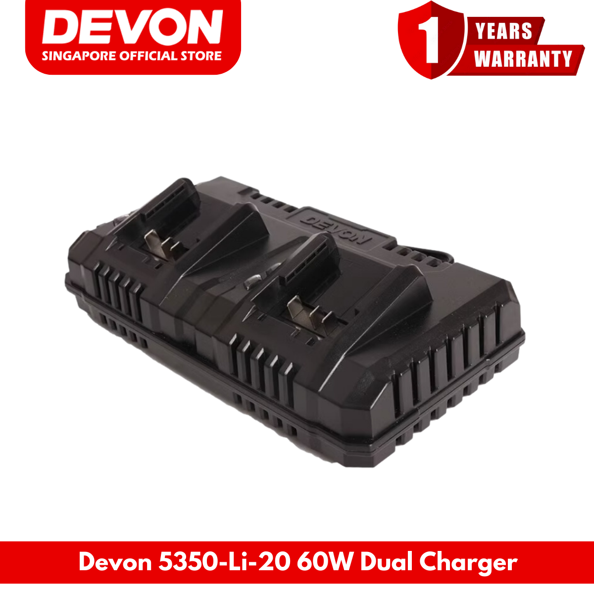 Devon 60W Dual Charger | 5350-Li-20 