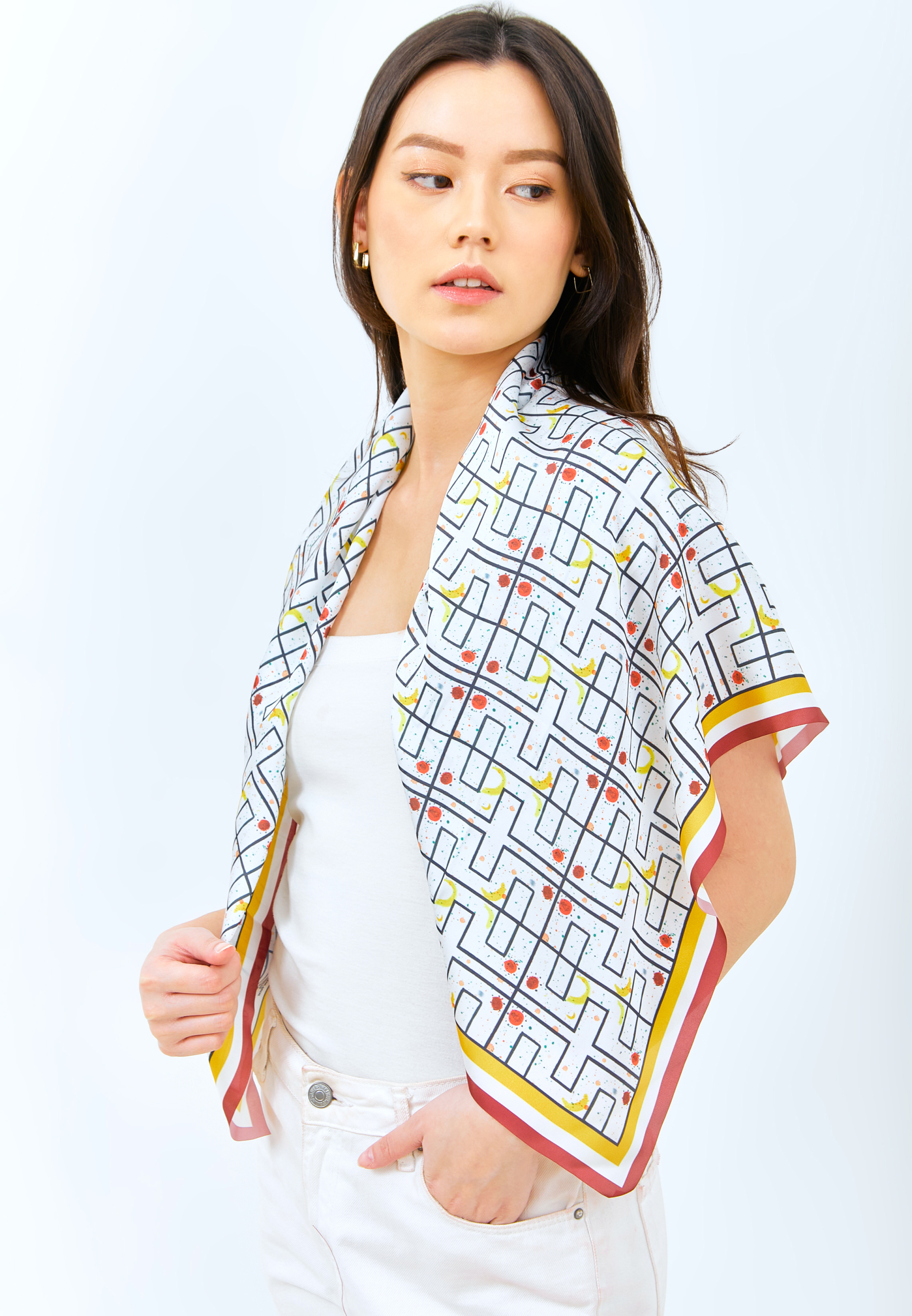 Scarf (Unisex) By Wong Lip Chin X Emily Chua