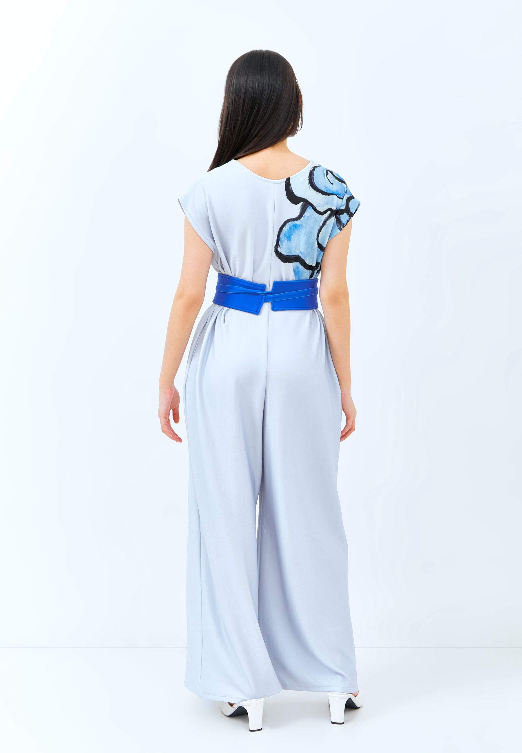 Multi-Way Long Jumpsuit Oriental by Wong Lip Chin