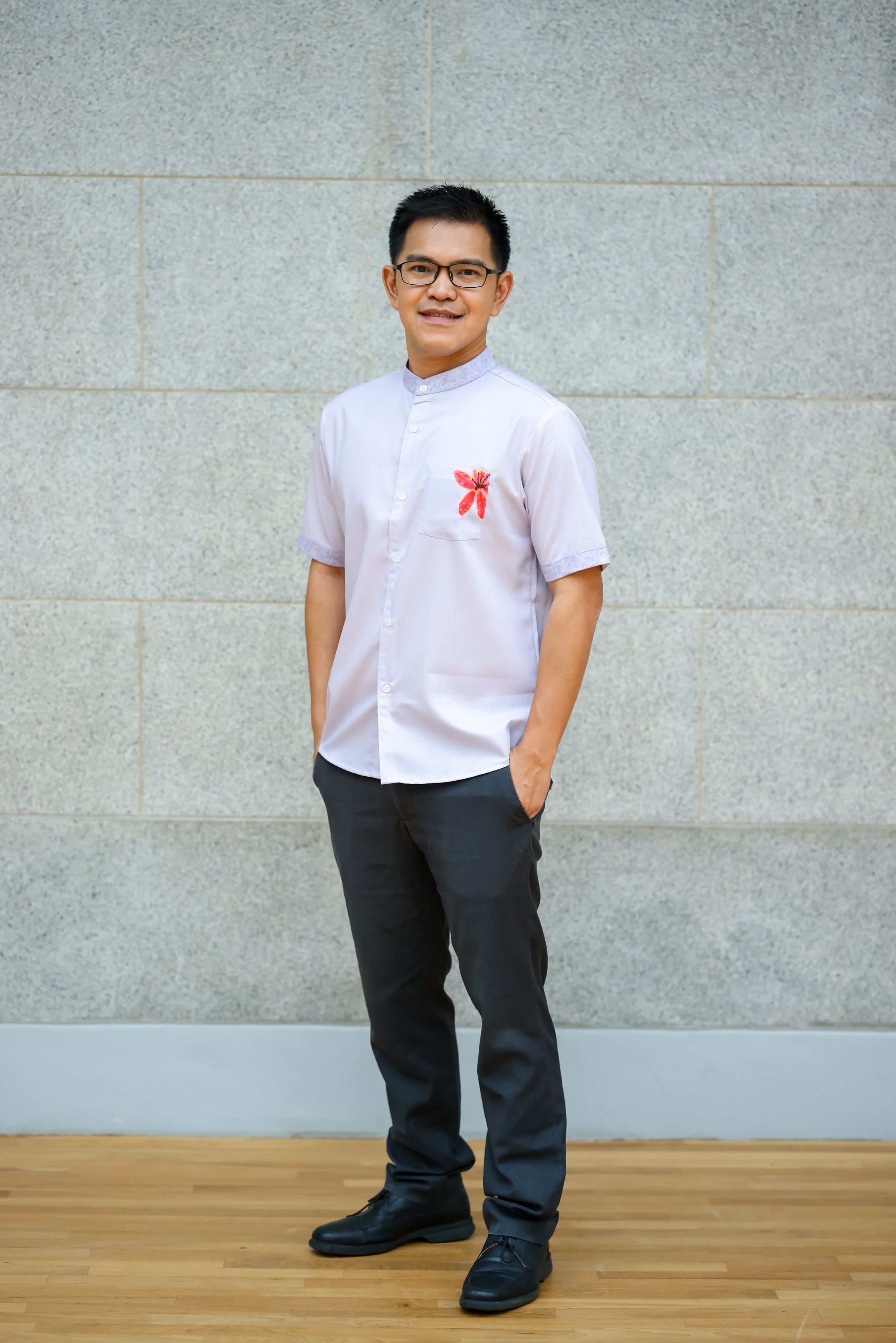 Shirt (Men) Floral by Karina Simon X Natalie Yap