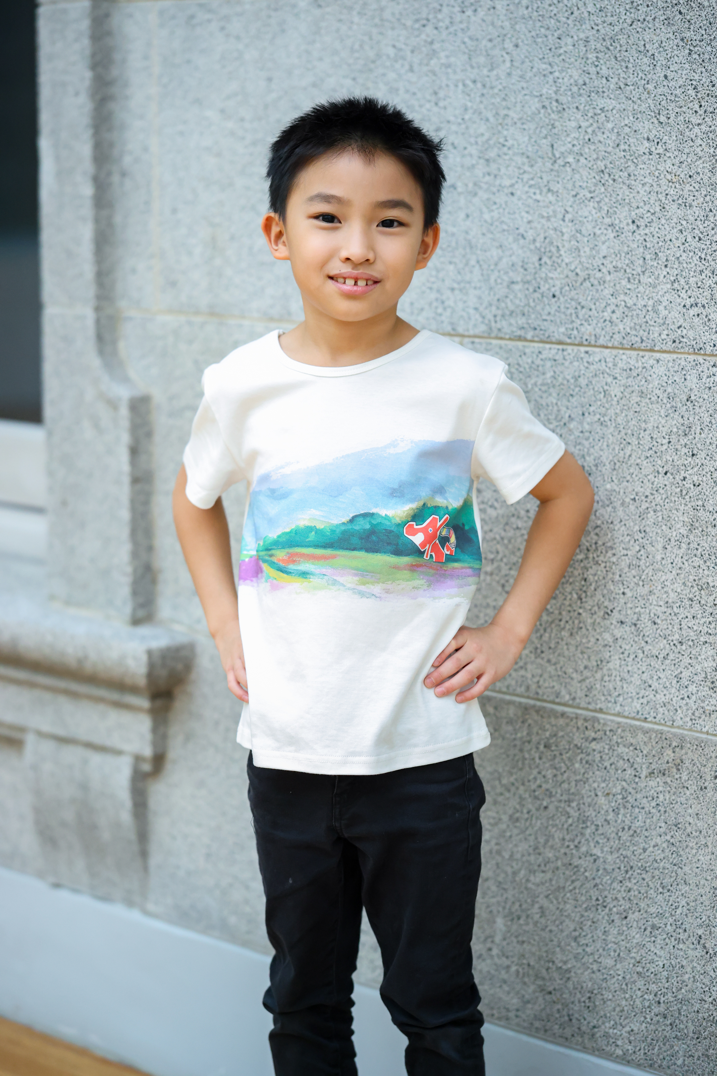 Kid's Tee (Unisex) Landscape by Khairulddin Wahab X Wong Jun Quan