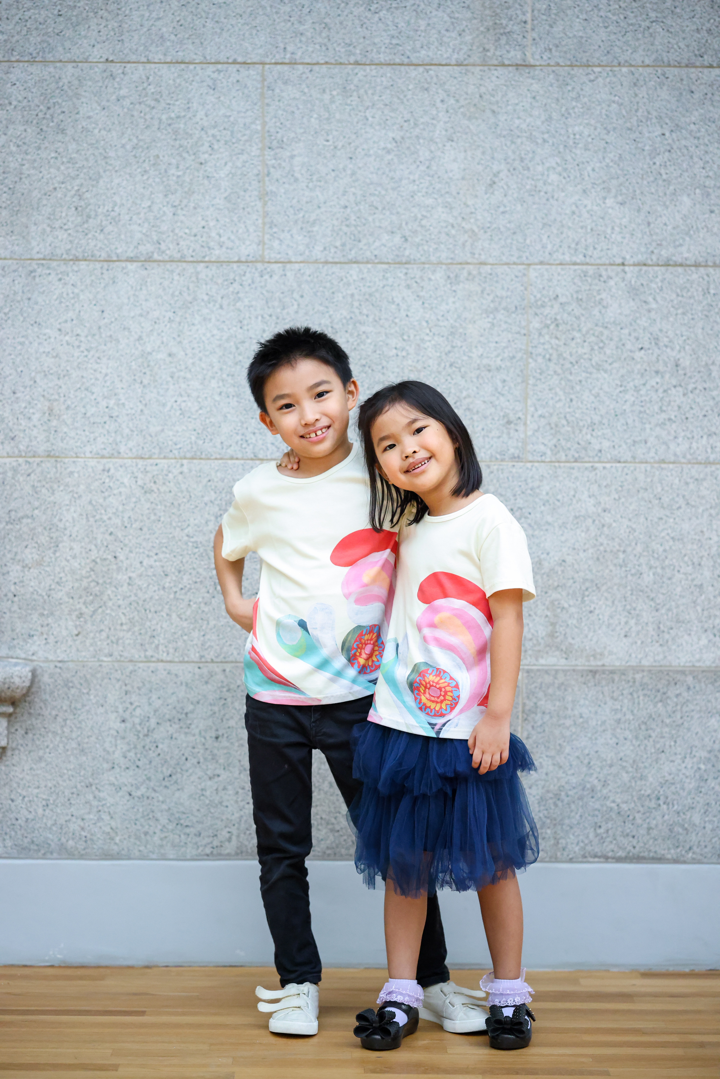 Kid's Tee (Unisex) Abstract by Tan Woon Choor X Shennie Yang