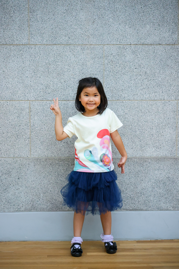 Kid's Tee (Unisex) Abstract by Tan Woon Choor X Shennie Yang