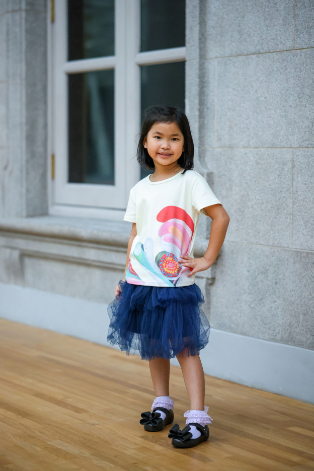 Kid's Tee (Unisex) Abstract by Tan Woon Choor X Shennie Yang