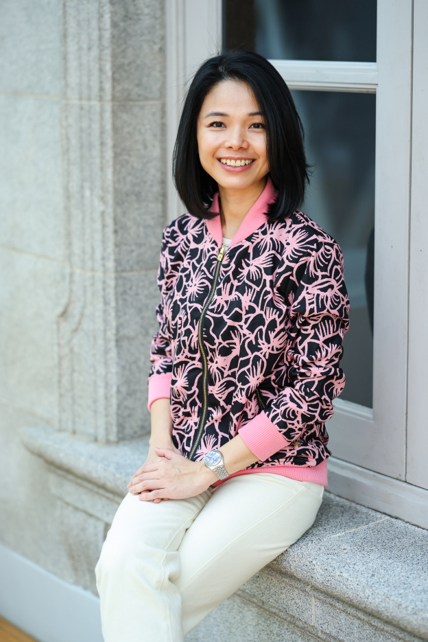 Bomber Jacket Floral by Karina Simon X Natalie Yap