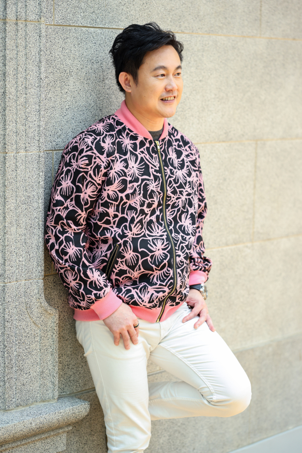 Bomber Jacket Floral by Karina Simon X Natalie Yap