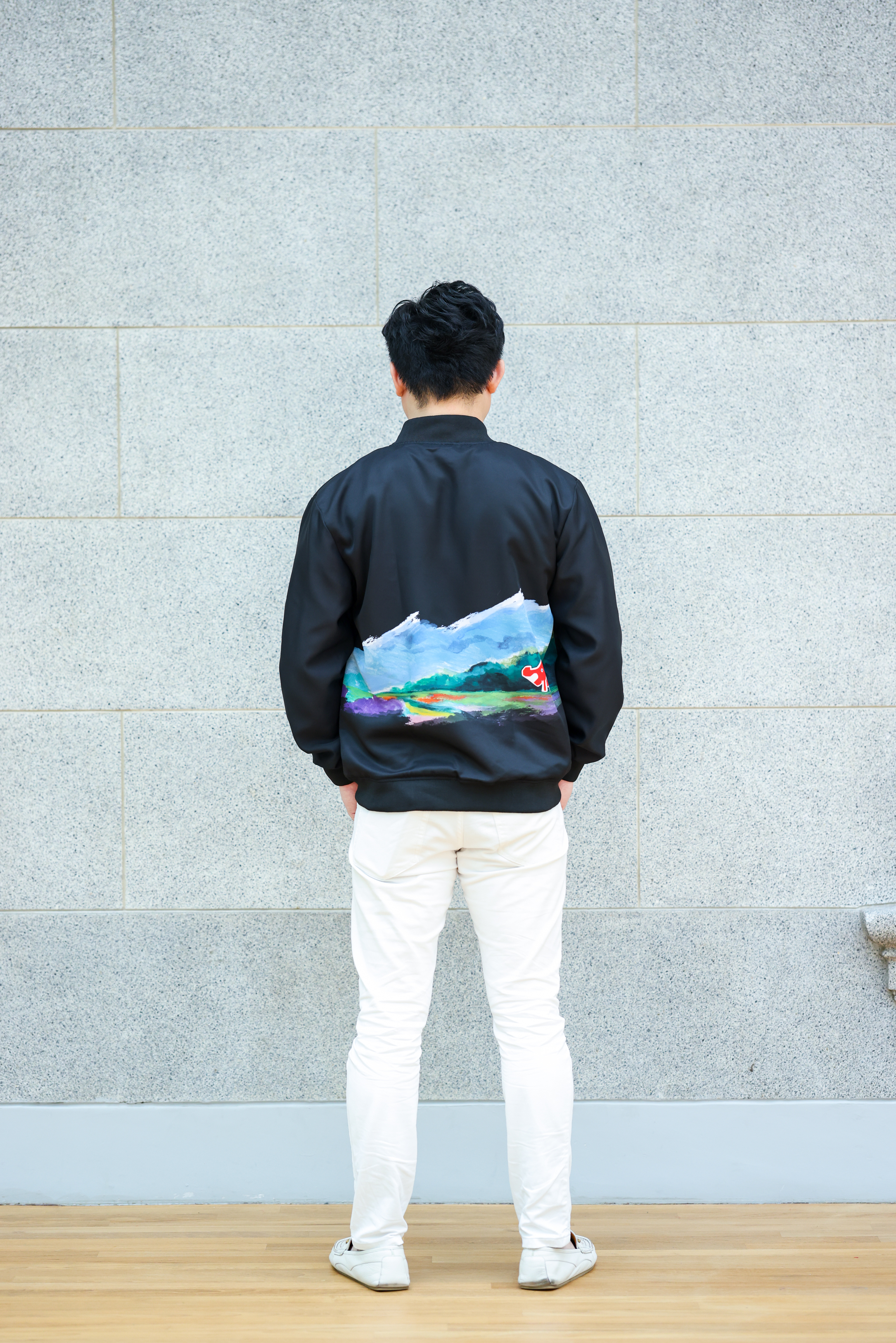 Bomber Jacket Landscape by Khairulddin Wahab X Wong Jun Quan