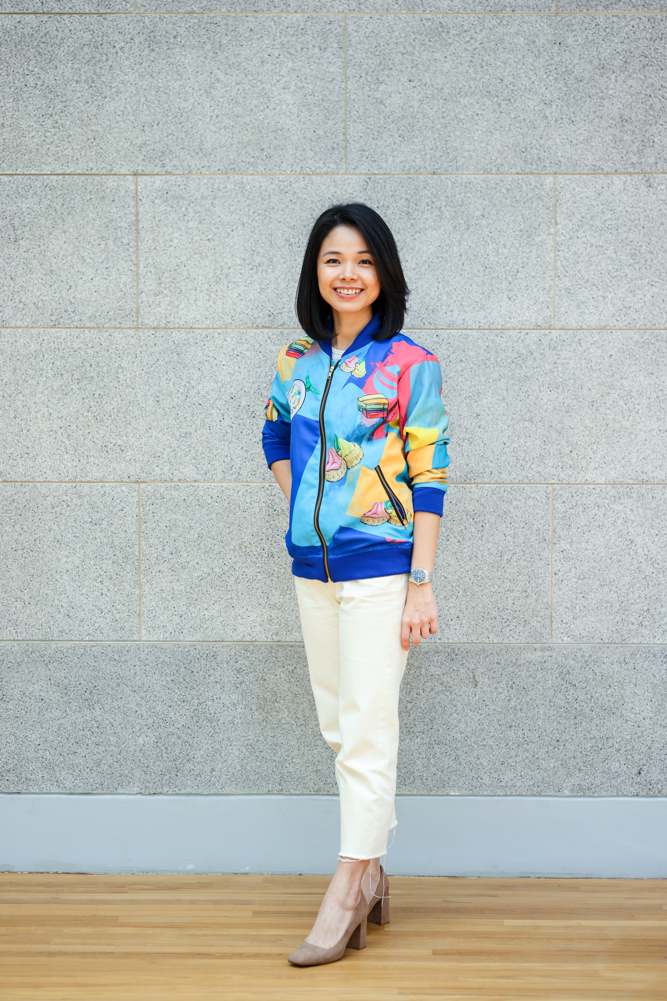 Bomber Jacket Local Food by Lester Lee X Say Kim Han