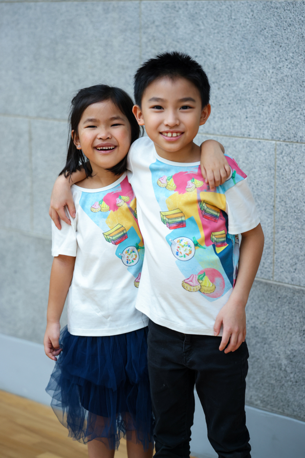 Kid's Tee (Unisex) Local Food by Lester Lee X Say Kim Han