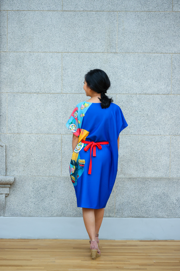 Kimono Dress Local Food by Lester Lee X Say Kim Han