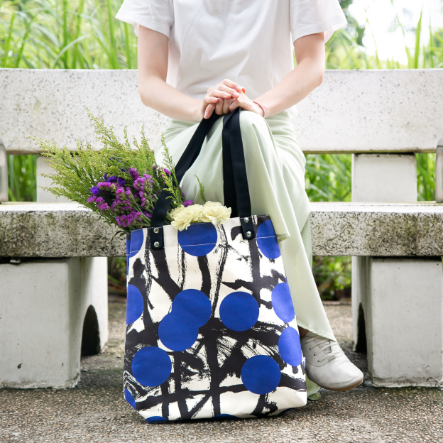 SOCIAL BLU COLLECTION - SOFT CANVAS TOTE BAG