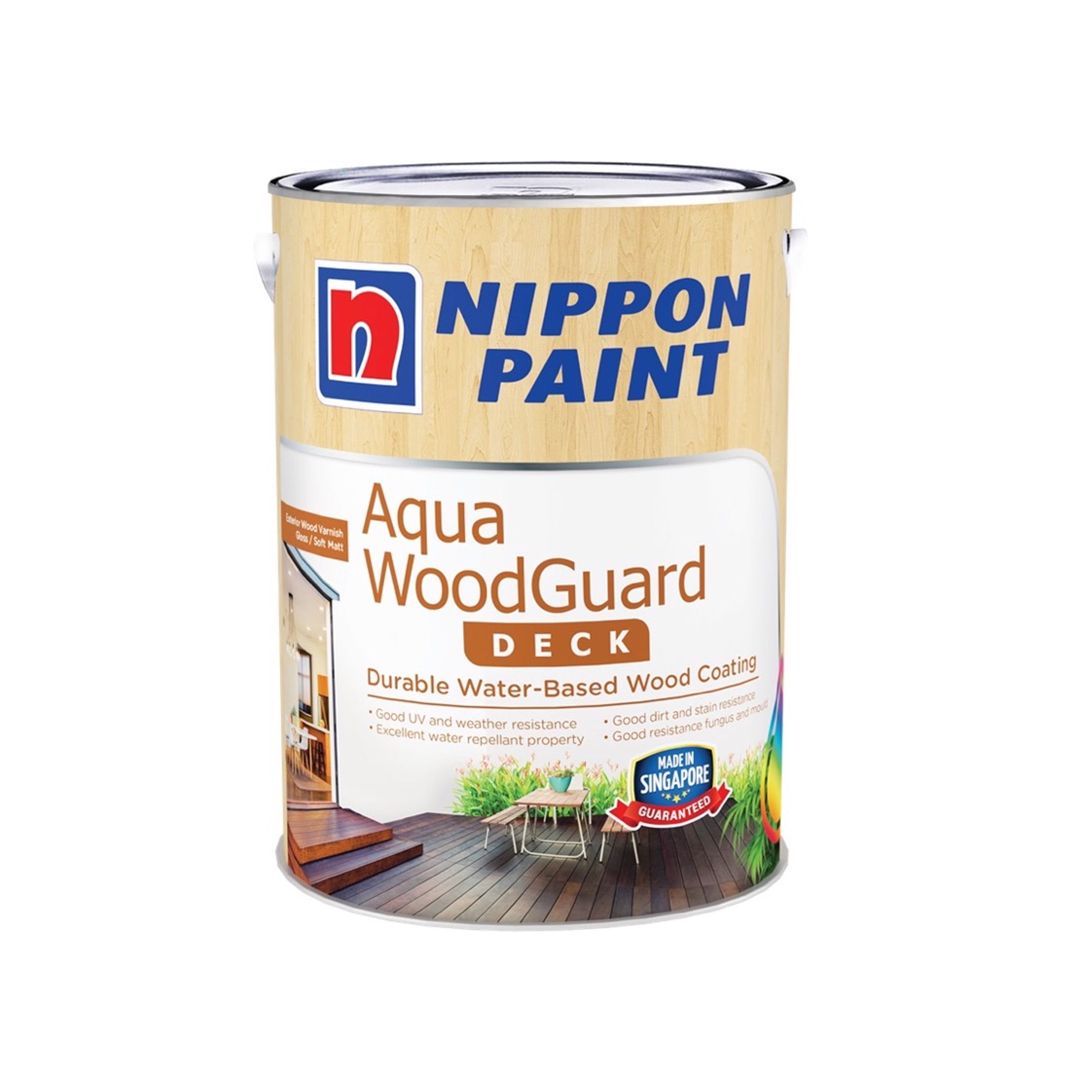 (1L) Nippon Paint Aqua Wood Guard -GoKimDiam Hardware Shop Shop online for all your hardware needs at GoKimDiam Hardware Shop (by Kak Heng Hardware)! From wide range of hardware tools, premium paint supplies to essential tools for home DIY projects. Enjoy free islandwide delivery with min. $120 online order to Orchard, Tuas, Jurong, Punggol, Bedok, Sengkang, Hougang, Bukit Timah, Bukit Panjang, Bukit Batok etc. Shop with us today! Or, visit our Hardware Shop in Sembawang!