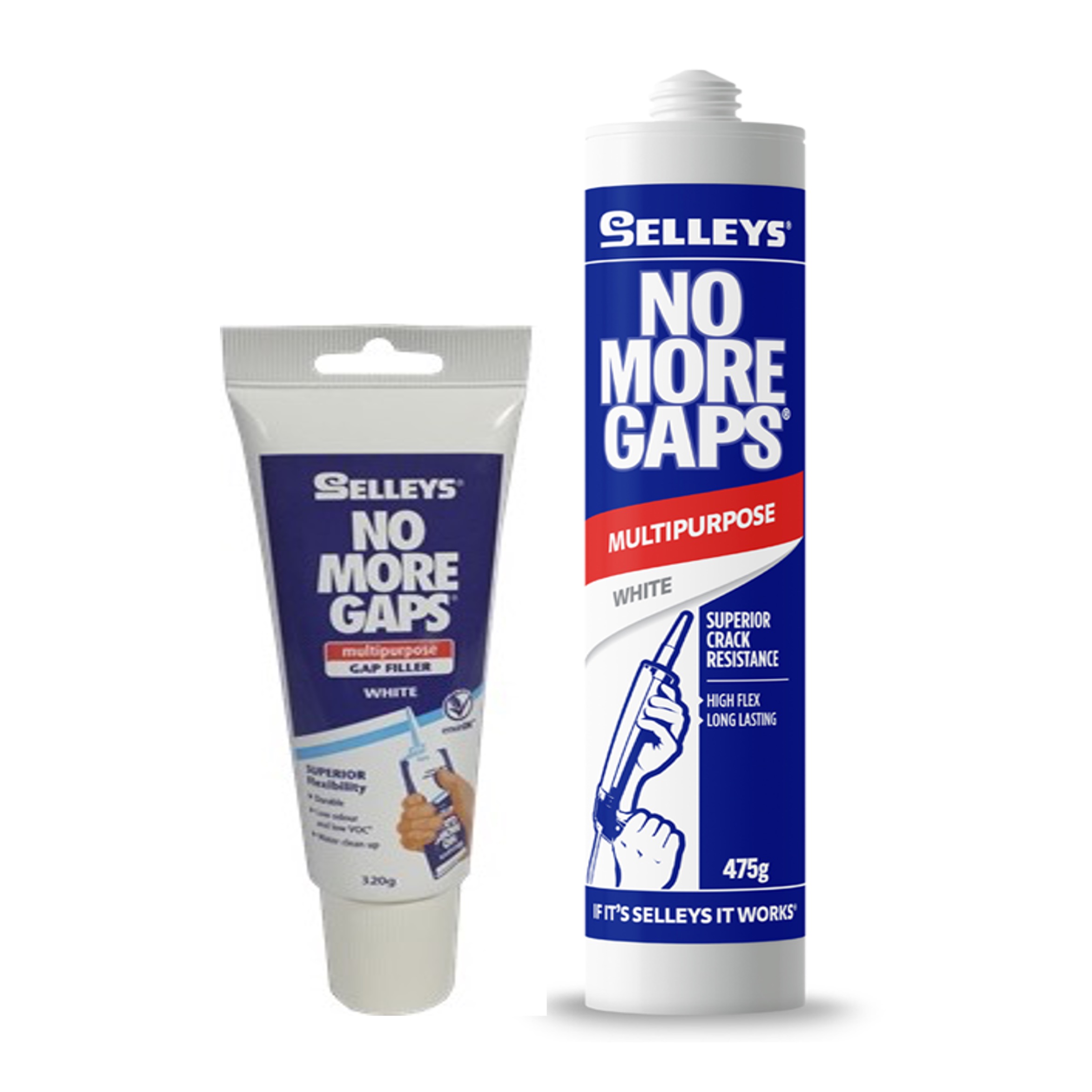 Selleys No More Gaps (320g Tube and 475g Cartridge)-GoKimDiam Hardware Shop Shop online for all your hardware needs at GoKimDiam Hardware Shop (by Kak Heng Hardware)! From wide range of hardware tools, premium paint supplies to essential tools for home DIY projects. Enjoy free islandwide delivery with min. $120 online order to Orchard, Tuas, Jurong, Punggol, Bedok, Sengkang, Hougang, Bukit Timah, Bukit Panjang, Bukit Batok etc. Shop with us today! Or, visit our Hardware Shop in Sembawang!