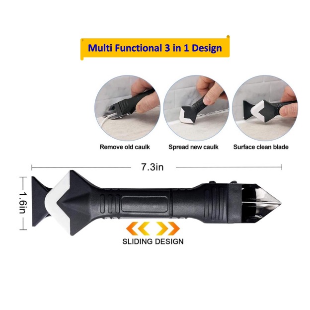 3-in-1 Silicone Trowel & Scraper, Caulking Tools-GoKimDiam Hardware Shop Shop online for all your hardware needs at GoKimDiam Hardware Shop (by Kak Heng Hardware)! From wide range of hardware tools, premium paint supplies to essential tools for home DIY projects. Enjoy free islandwide delivery with min. $120 online order to Orchard, Tuas, Jurong, Punggol, Bedok, Sengkang, Hougang, Bukit Timah, Bukit Panjang, Bukit Batok etc. Shop with us today! Or, visit our Hardware Shop in Sembawang!