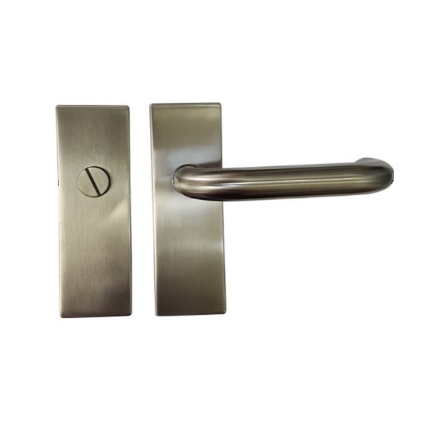 PROTECTO 316 Stainless Steel HDB BTO Bifold Bathroom Toilet Door Handle Lock Set-GoKimDiam