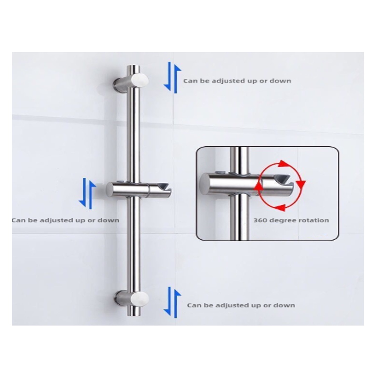 NOUVA Chrome Plated Bathroom Shower Bar Set With Adjustable Bracket-GoKimDiam Hardware Shop Shop online for all your hardware needs at GoKimDiam Hardware Shop (by Kak Heng Hardware)! From wide range of hardware tools, premium paint supplies to essential tools for home DIY projects. Enjoy free islandwide delivery with min. $120 online order to Orchard, Tuas, Jurong, Punggol, Bedok, Sengkang, Hougang, Bukit Timah, Bukit Panjang, Bukit Batok etc. Shop with us today! Or, visit our Hardware Shop in Sembawang!