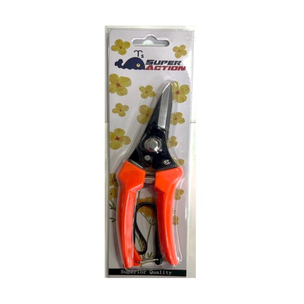 Super Action Garden Pruning Shear (Carbon Steel Blade)-GoKimDiam Hardware Shop Shop online for all your hardware needs at GoKimDiam Hardware Shop (by Kak Heng Hardware)! From wide range of hardware tools, premium paint supplies to essential tools for home DIY projects. Enjoy free islandwide delivery with min. $120 online order to Orchard, Tuas, Jurong, Punggol, Bedok, Sengkang, Hougang, Bukit Timah, Bukit Panjang, Bukit Batok etc. Shop with us today! Or, visit our Hardware Shop in Sembawang!