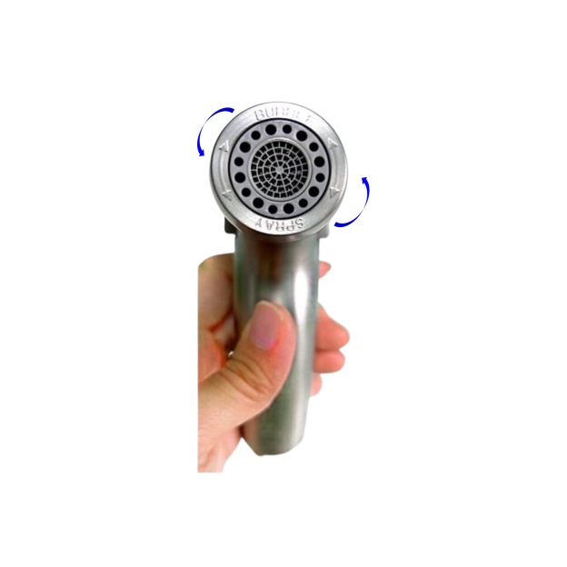 SHOWY Bathroom Toilet Bidet Spray Head In 304 Stainless Steel (Model: 3242-200)-GoKimDiam