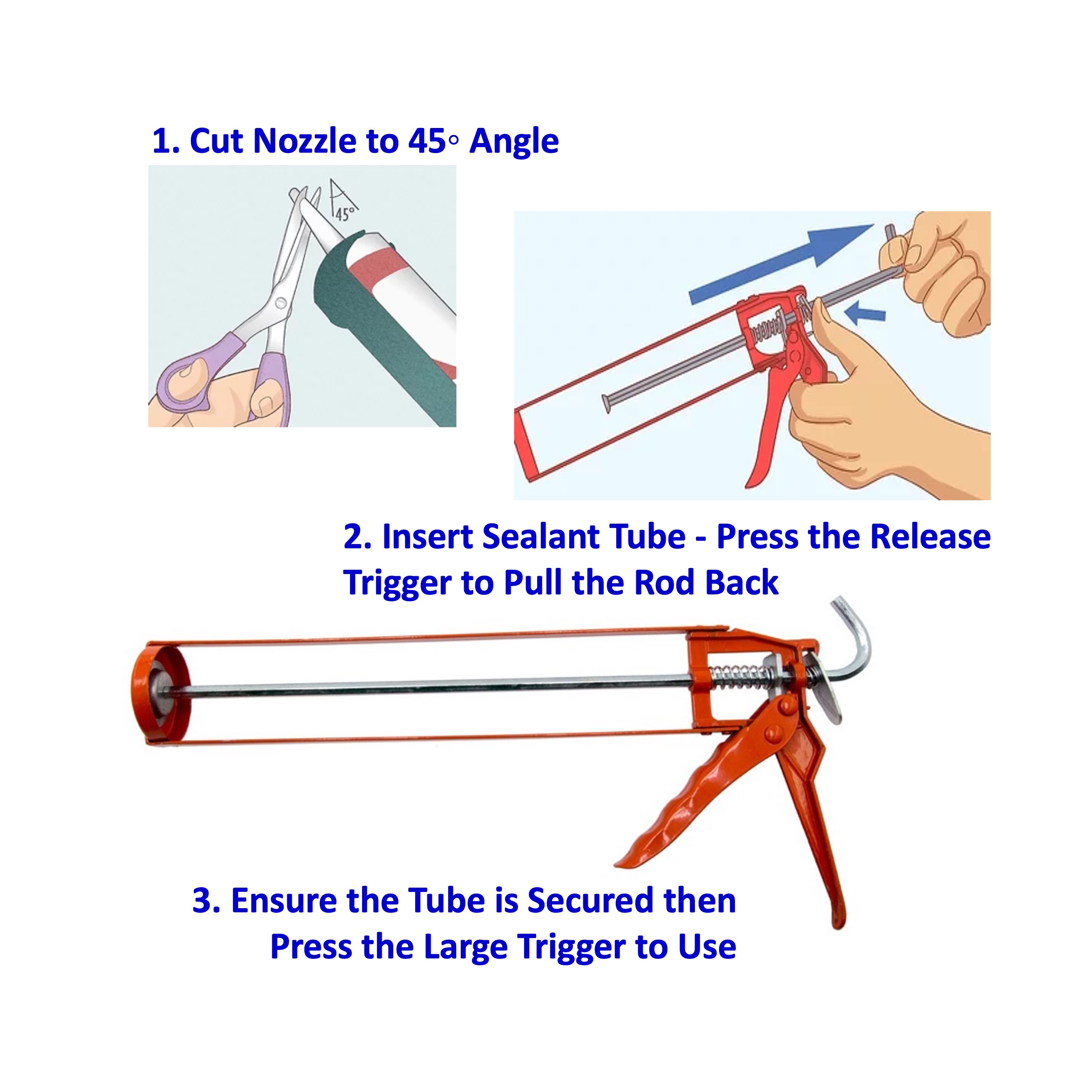 Caulking Gun For Caulk Sealant Silicone-GoKimDiam Hardware Shop Shop online for all your hardware needs at GoKimDiam Hardware Shop (by Kak Heng Hardware)! From wide range of hardware tools, premium paint supplies to essential tools for home DIY projects. Enjoy free islandwide delivery with min. $120 online order to Orchard, Tuas, Jurong, Punggol, Bedok, Sengkang, Hougang, Bukit Timah, Bukit Panjang, Bukit Batok etc. Shop with us today! Or, visit our Hardware Shop in Sembawang!