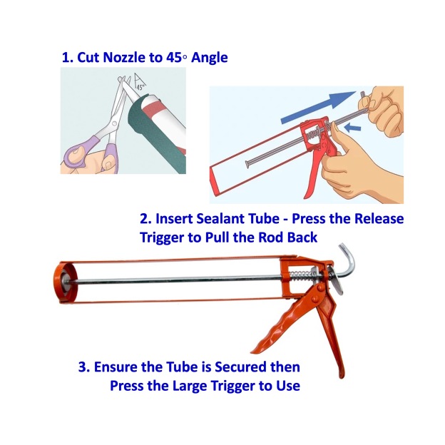 Caulking Gun For Caulk Sealant Silicone-GoKimDiam Hardware Shop Shop online for all your hardware needs at GoKimDiam Hardware Shop (by Kak Heng Hardware)! From wide range of hardware tools, premium paint supplies to essential tools for home DIY projects. Enjoy free islandwide delivery with min. $120 online order to Orchard, Tuas, Jurong, Punggol, Bedok, Sengkang, Hougang, Bukit Timah, Bukit Panjang, Bukit Batok etc. Shop with us today! Or, visit our Hardware Shop in Sembawang!