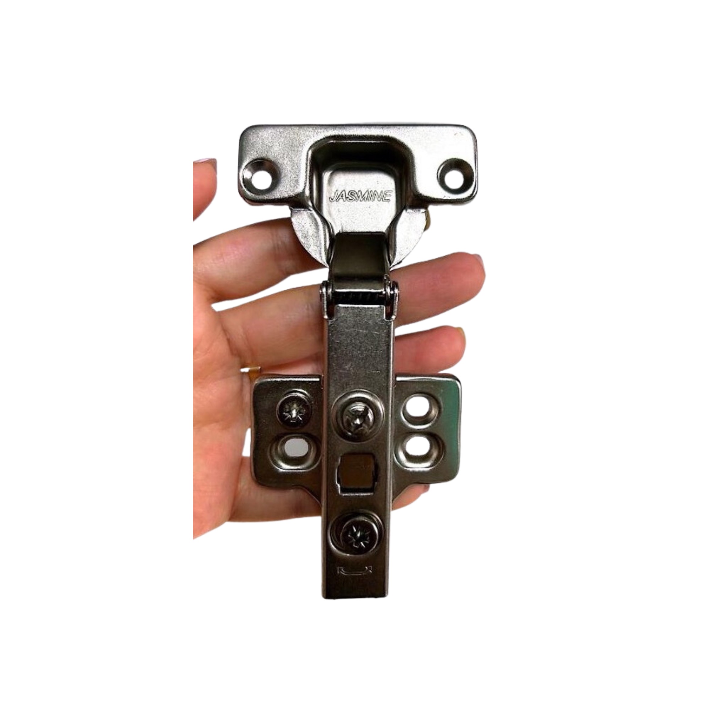 JASMINE Soft Closing Hinge With Adjustable Insert Type-GoKimDiam Hardware Shop Shop online for all your hardware needs at GoKimDiam Hardware Shop (by Kak Heng Hardware)! From wide range of hardware tools, premium paint supplies to essential tools for home DIY projects. Enjoy free islandwide delivery with min. $120 online order to Orchard, Tuas, Jurong, Punggol, Bedok, Sengkang, Hougang, Bukit Timah, Bukit Panjang, Bukit Batok etc. Shop with us today! Or, visit our Hardware Shop in Sembawang!