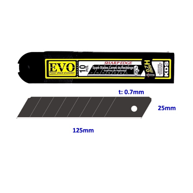 KDS Job Boss Soft Grip Pen Knife Cutter (Model H-13) - 25mm Blade Width-GoKimDiam