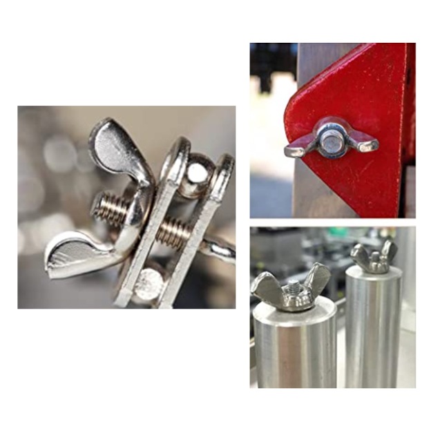 SUS304 Wing Nuts Butterfly Nuts M4 M5 M6 M8 M10-GoKimDiam Hardware Shop Shop online for all your hardware needs at GoKimDiam Hardware Shop (by Kak Heng Hardware)! From wide range of hardware tools, premium paint supplies to essential tools for home DIY projects. Enjoy free islandwide delivery with min. $120 online order to Orchard, Tuas, Jurong, Punggol, Bedok, Sengkang, Hougang, Bukit Timah, Bukit Panjang, Bukit Batok etc. Shop with us today! Or, visit our Hardware Shop in Sembawang!