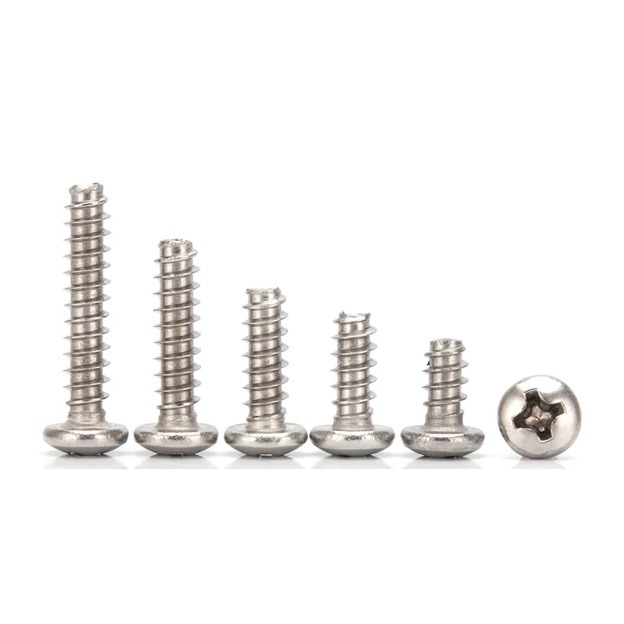 Pan Head Screws Round Head Screws (50mm to 80mm) - 5pcs-GoKimDiam