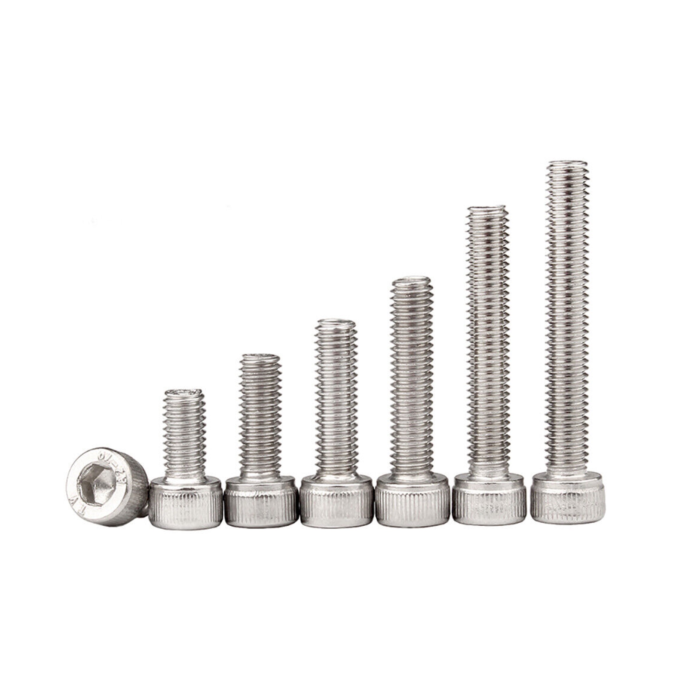 Cap Head Hex Socket Allen Bolts Screws (10mm to 45mm) - 5pcs-GoKimDiam