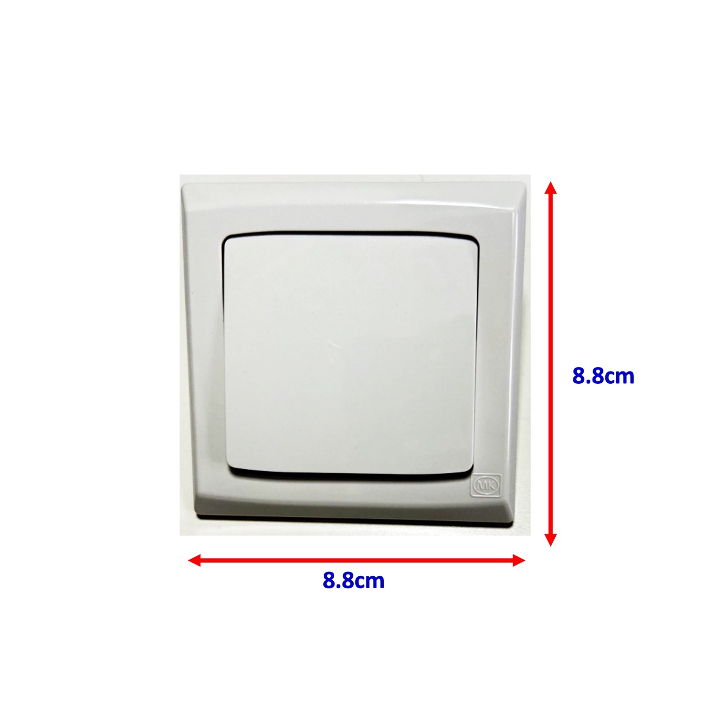 MK Honeywell 1 Gang 10A Large Rocket Switch Slimline Plus (1 Way / 2 Way) -GoKimDiam