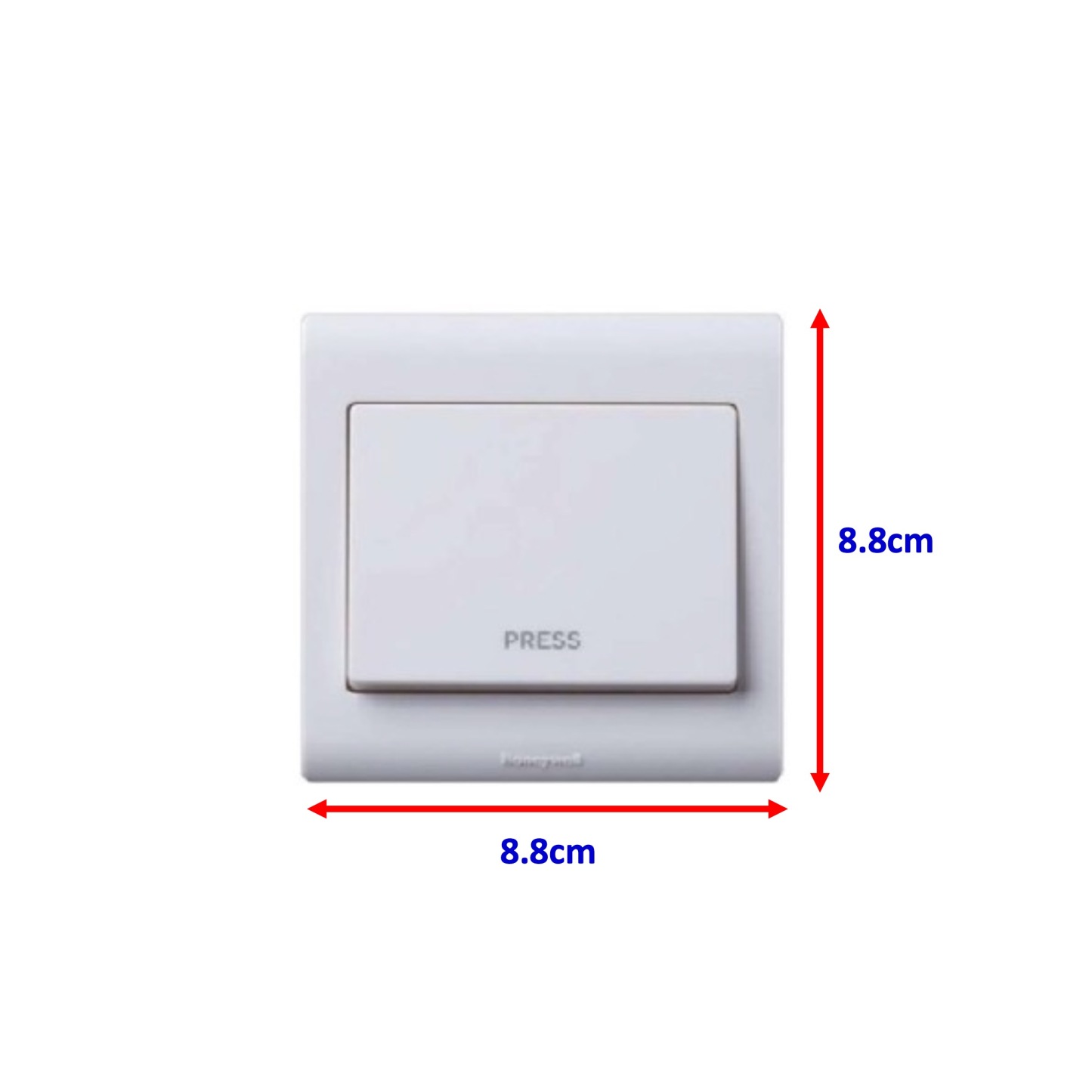 Honeywell 16A Wide Rocker "Press" Push Switch-GoKimDiam Hardware Shop Shop online for all your hardware needs at GoKimDiam Hardware Shop (by Kak Heng Hardware)! From wide range of hardware tools, premium paint supplies to essential tools for home DIY projects. Enjoy free islandwide delivery with min. $120 online order to Orchard, Tuas, Jurong, Punggol, Bedok, Sengkang, Hougang, Bukit Timah, Bukit Panjang, Bukit Batok etc. Shop with us today! Or, visit our Hardware Shop in Sembawang!
