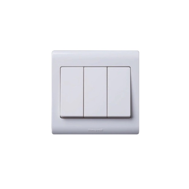 Honeywell 3 Gang Large Rocket Switch (1 Way / 2 Way)-GoKimDiam Hardware Shop Shop online for all your hardware needs at GoKimDiam Hardware Shop (by Kak Heng Hardware)! From wide range of hardware tools, premium paint supplies to essential tools for home DIY projects. Enjoy free islandwide delivery with min. $120 online order to Orchard, Tuas, Jurong, Punggol, Bedok, Sengkang, Hougang, Bukit Timah, Bukit Panjang, Bukit Batok etc. Shop with us today! Or, visit our Hardware Shop in Sembawang!