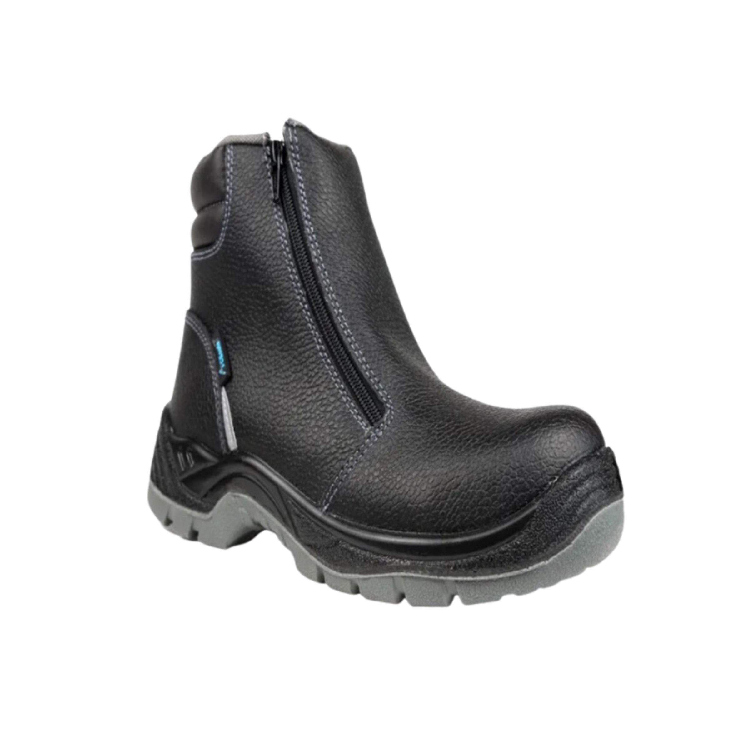 Ace Safety BASH Leather Safety Boots With Zip