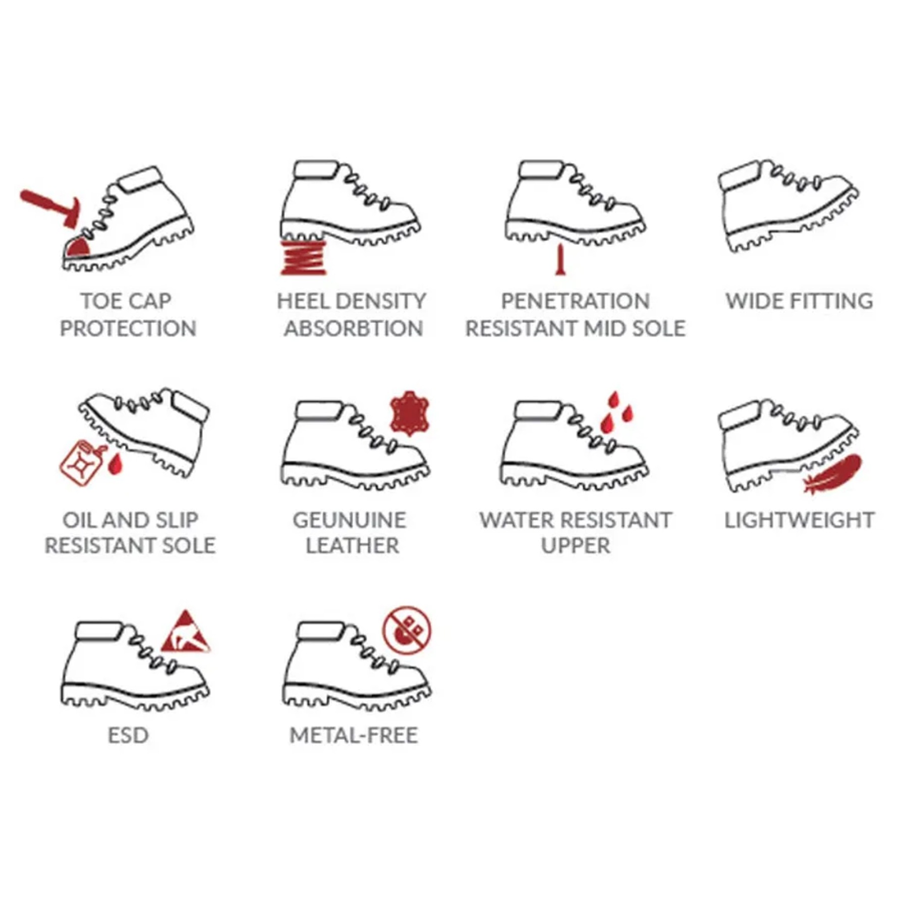 Ace Safety STOUT Model Low Cut Leather Safety Shoe-GoKimDiam Hardware Shop Shop online for all your hardware needs at GoKimDiam Hardware Shop (by Kak Heng Hardware)! From wide range of hardware tools, premium paint supplies to essential tools for home DIY projects. Enjoy free islandwide delivery with min. $120 online order to Orchard, Tuas, Jurong, Punggol, Bedok, Sengkang, Hougang, Bukit Timah, Bukit Panjang, Bukit Batok etc. Shop with us today! Or, visit our Hardware Shop in Sembawang!