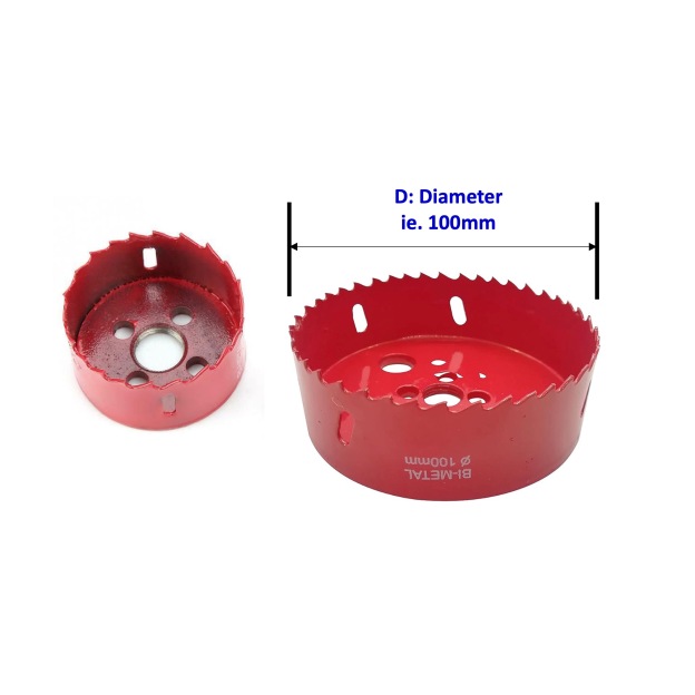 Bi-Metal Hole Saw Drill Bits In Diameter Size (16mm To 120mm)-GoKimDiam Hardware Shop Shop online for all your hardware needs at GoKimDiam Hardware Shop (by Kak Heng Hardware)! From wide range of hardware tools, premium paint supplies to essential tools for home DIY projects. Enjoy free islandwide delivery with min. $120 online order to Orchard, Tuas, Jurong, Punggol, Bedok, Sengkang, Hougang, Bukit Timah, Bukit Panjang, Bukit Batok etc. Shop with us today! Or, visit our Hardware Shop in Sembawang!