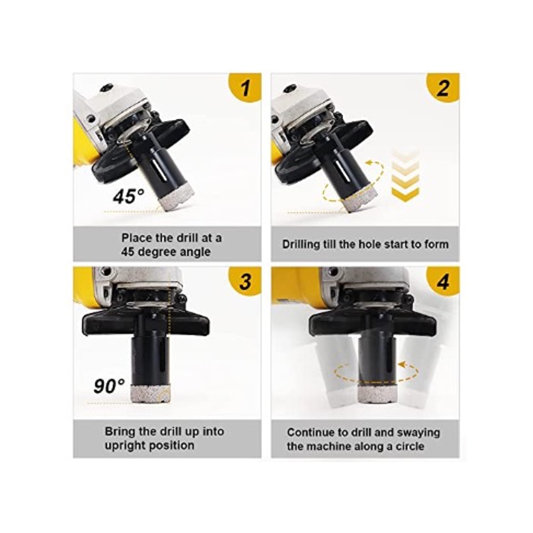 M10 Vacuum Brazed Diamond Hole Saw Drill-GoKimDiam Hardware Shop Shop online for all your hardware needs at GoKimDiam Hardware Shop (by Kak Heng Hardware)! From wide range of hardware tools, premium paint supplies to essential tools for home DIY projects. Enjoy free islandwide delivery with min. $120 online order to Orchard, Tuas, Jurong, Punggol, Bedok, Sengkang, Hougang, Bukit Timah, Bukit Panjang, Bukit Batok etc. Shop with us today! Or, visit our Hardware Shop in Sembawang!