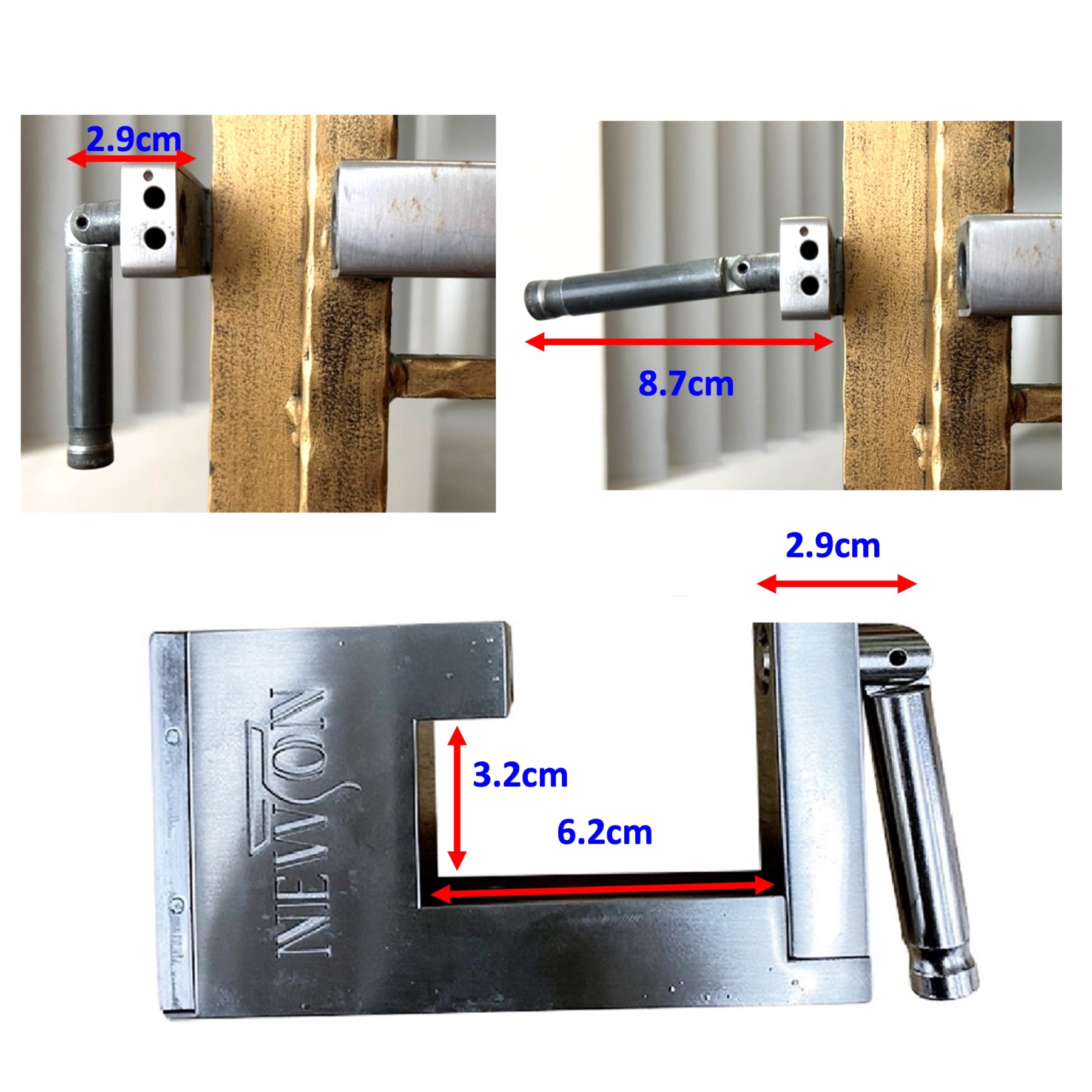 Newton Invents Hardened Steel Casing Door Gate Pad Lock -GoKimDiam Hardware Shop Shop online for all your hardware needs at GoKimDiam Hardware Shop (by Kak Heng Hardware)! From wide range of hardware tools, premium paint supplies to essential tools for home DIY projects. Enjoy free islandwide delivery with min. $120 online order to Orchard, Tuas, Jurong, Punggol, Bedok, Sengkang, Hougang, Bukit Timah, Bukit Panjang, Bukit Batok etc. Shop with us today! Or, visit our Hardware Shop in Sembawang!